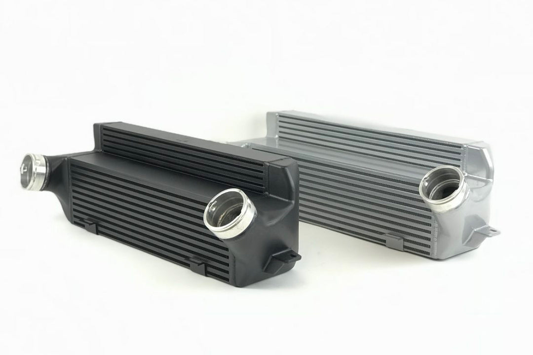 BMW N54 High-Performance Stepped Core Intercooler - Silver