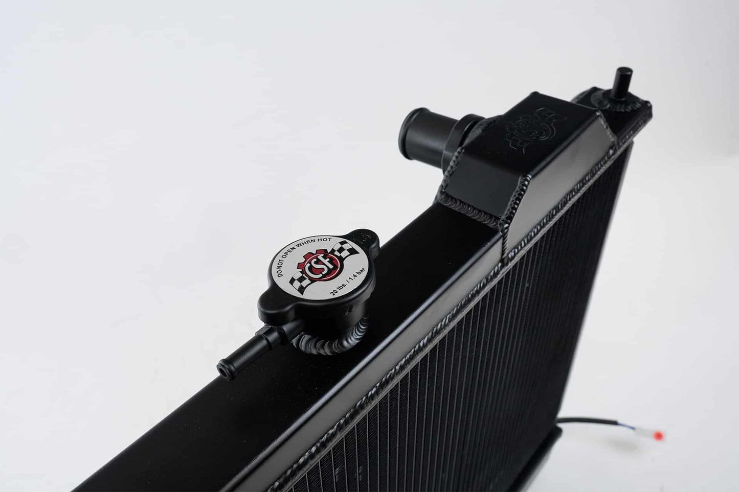 CSF Race Radiator for Mitsubishi Evo 7/8/9 - Full Size Slim Radiator - Black