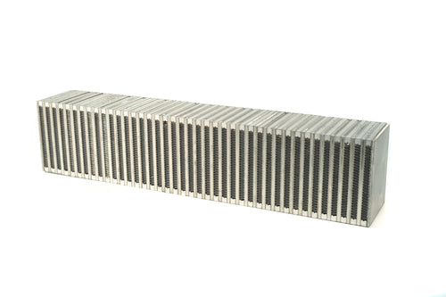 High-Performance Bar & Plate Intercooler Core 27x6x4.5 - Vertical Flow